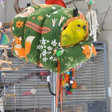  Hamac pour perroquets, nid d'oiseau, Cage chaude, tente suspendue, maison de