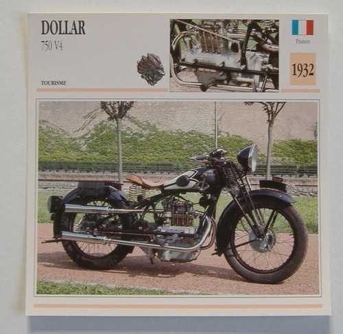 Fiche moto cartonnée - cartonnée,