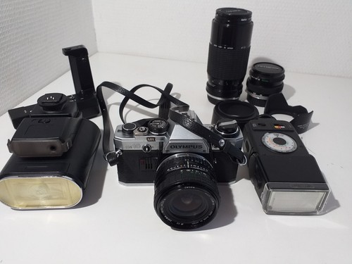 Olympus om10 3 objectifs - om10,