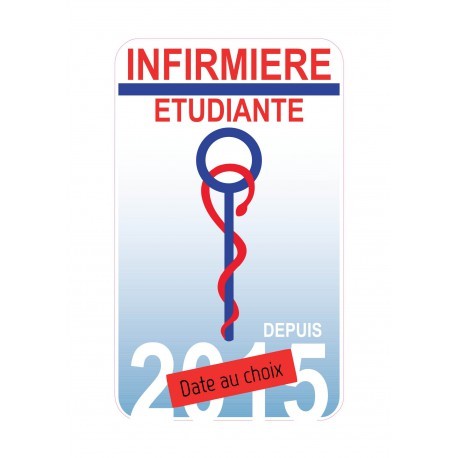 Caducée etudiante infirmière - caducée,