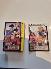 Cartes dragon ball z DBZ Cardass hondan part 25#Reg set 1995 MADE IN JAPAN