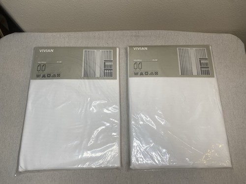 Ikea vivan white curtain - ikea,