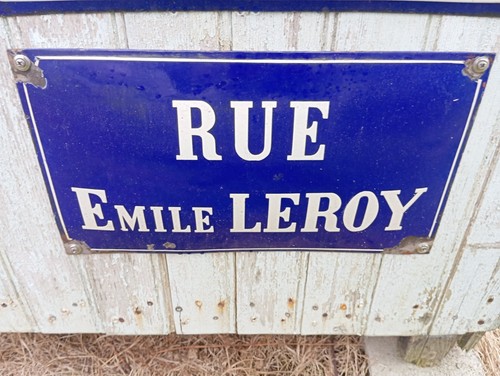 Ancienne plaque emaillee - ancienne,