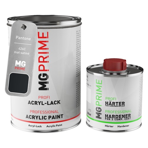 Pantone 426c grey mat satiné - mat,