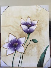 Flowers Artwork Genuine Oil