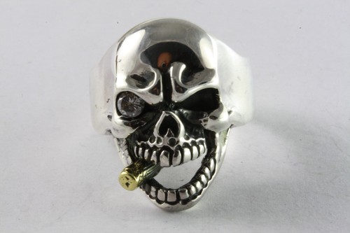 Classique bague avec crânes - classique,