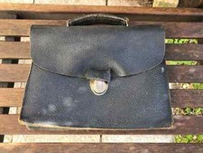 Ancienne Serviette, Porte documents en cuir,CHIC, année 40/50