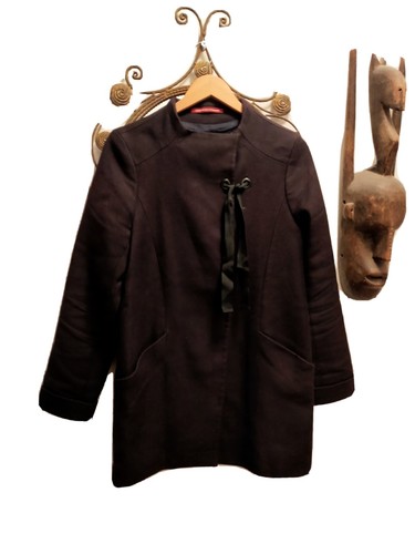 Manteau noir comptoir - , des