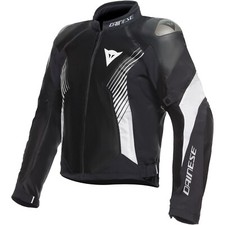 Dainese Hommes Moto Veste Taille 50 Super Rider 2 Absoluteshell™ - Noir-Blanc