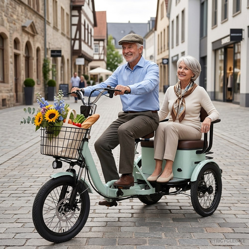 Tricycle électrique adulte - tricycle,