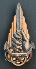 Insigne COMMANDO Instructeur Combat Corps à Corps Légion DRAGO ORIGINAL Badge