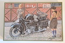 IBG MODELS N° 35001 1:35 BMW R12 WITH SIDECAR - CIVILIAN VERSIONS
