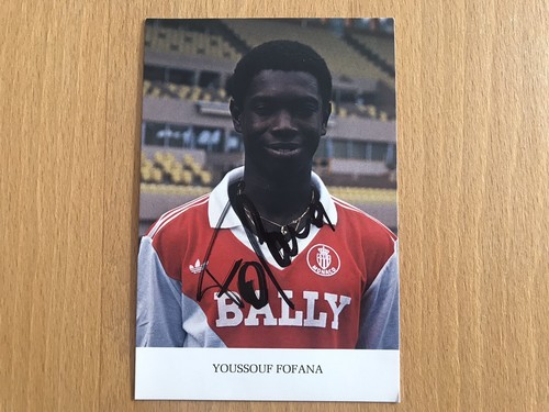 Carte dédicacée youssouf - dédicacée,