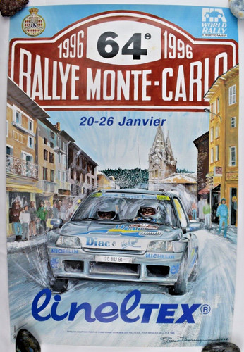 Affiche originale 64e rallye - affiche,