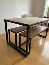 Table à manger industrielle