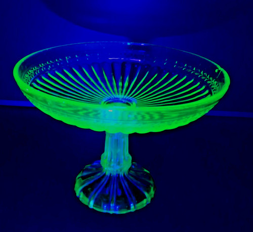 Coupe ouraline verre 1930 - coupe,