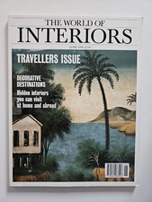 Magazine décoration en anglais THE WORLD OF INTERIORS june 1995