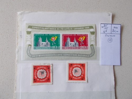 Timbres suisse bloc feuillet - timbres.suisse.bloc,
