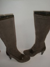 NINE WEST LEATHER KNEE HI BOOT