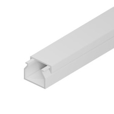 Goulotte électrique PVC blanc