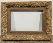 Cadre ancien 2P sculpté