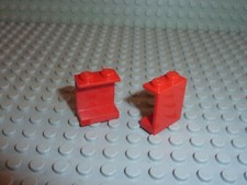 2 x LEGO Red panel 4864a / Set 4563 6989 6375 6392 6286 6984 55814 ... 