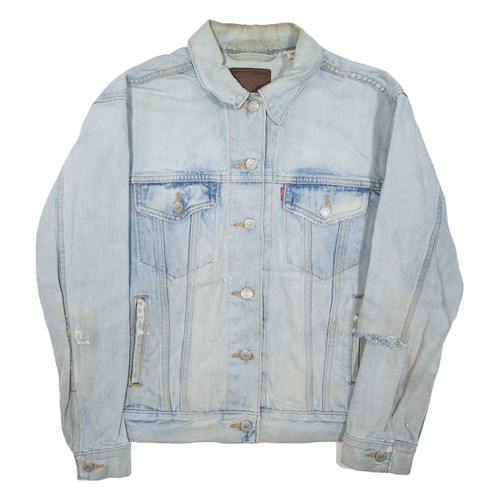 Veste jean distressée - en,