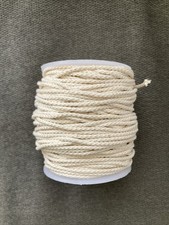 Cordonnet passepoil Coton 2mm blanc écru ww1 1914 1918 Second Empire Militaria