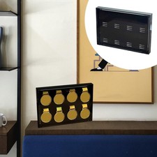 Vitrine de bureau avec support
