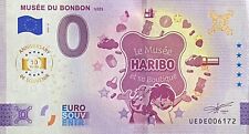 BILLET 0 EURO MUSEE DU BONBON  HARIBO ANNIVERSARY FRANCE 2025 NUMERO DIVERS