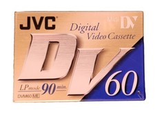 JVC 2 x Mini DV -  SP 60mn /