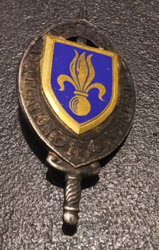 Military badge school - school, of