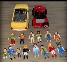 Vintage Playmobil Yellow Car &