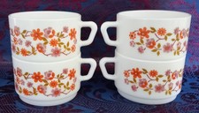 ARCOPAL * SCANIA * 4 tasses à