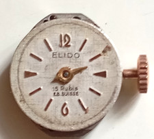 MONTRE ANCIENNE MÉCANIQUE POUR FEMME ELIDO. EB SUISSE