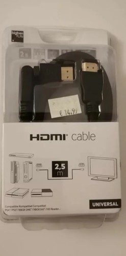 Câble hdmi haute - 2.5m,