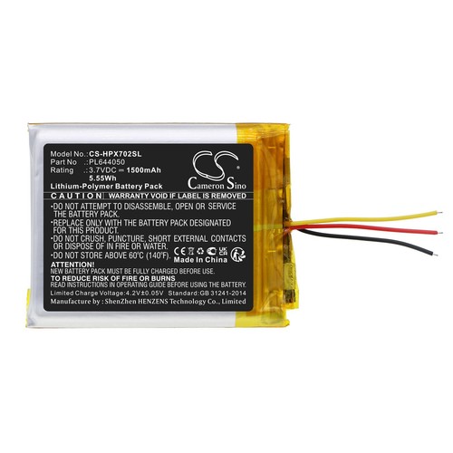 Batterie 1500mah type pl644050 - type,