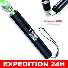 Pointeur Laser  rechargeable présentateur ppt, adapté aux projecteurs, camping