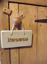Cintre de porte en bois style