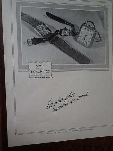 Cyma tavannes montre cacao - cyma, +