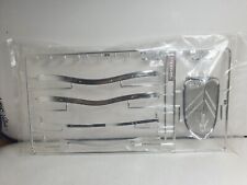 HELLER  1/8 CITROEN TRACTION AVANT 15 SIX PLAQUE #1 PIECES CHROMEES BON ETAT yo