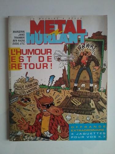 Revue magazine métal - métal, hurlant