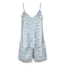 Pyjama Court Femme Satin