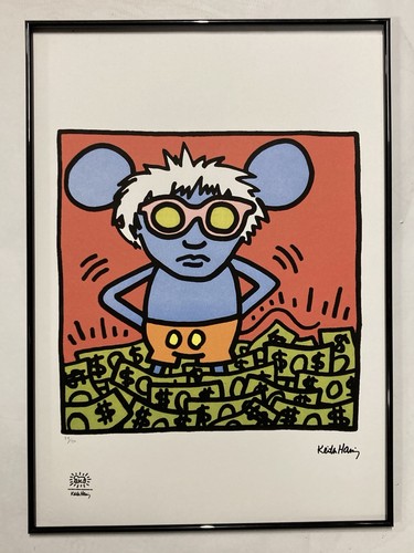 Lithographie keith haring - lithographie,