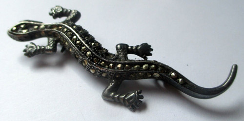 Ancienne broche argentée - ancienne,