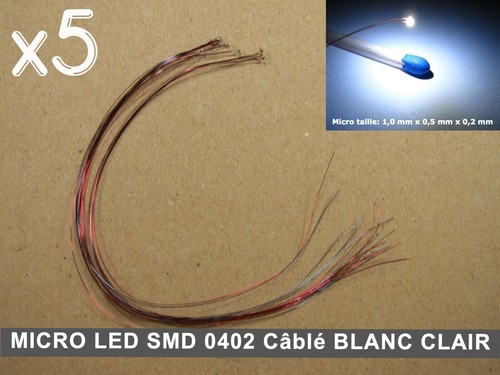 Pack 5pcs micro led - micro, 0402