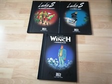LOT 3 BD LARGO WINCH N° 4 + LADY S 1 ET 2 EDIT GRAND FORMAT LE FIGARO DOS TISSUS