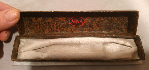 Ancien etui boite stylo ou - ancien,