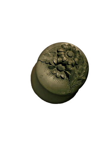 Boite ronde ancienne en - boite,
