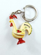 PORTE-CLES - COQ de BARCELOS - PORTO DIEZ - Miniature Vintage, Portugal 1960s
